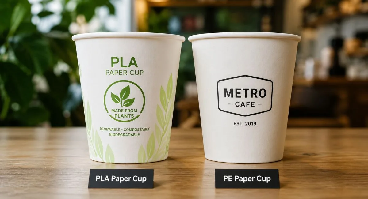 PLA vs PE Paper Cups: Which Is Right for Your Business?