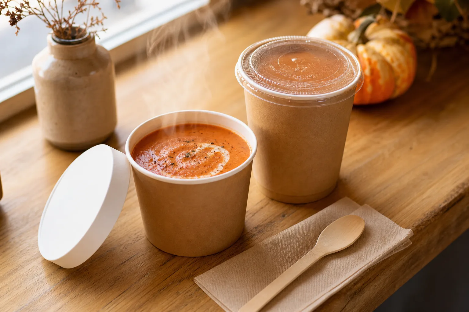 Soup Container Sizes: Real mm Dimensions for All 10 Paper Cups and Bowls